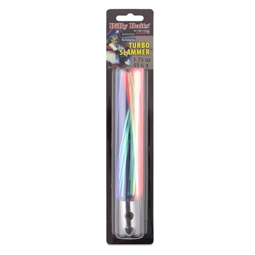 Leurre Billy Baits Turbo Slammer bleu rose 49,6 g de traîne en mer