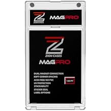Zion Cases MagPro 130PT Magnetic Card Holder; Duel Magnet Card Case for Secure Holding Strength to Guard Against Unintentional Openings; Includes 1 Magnetic Trading Card Case; 1 Pack