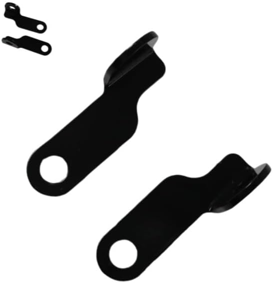 Black Motorcycle Fork Clamp Turn Signal Light Mount Bracket Holder for Harley Davidson Dyna 91-05&Sportster XL 883 1200 97-04