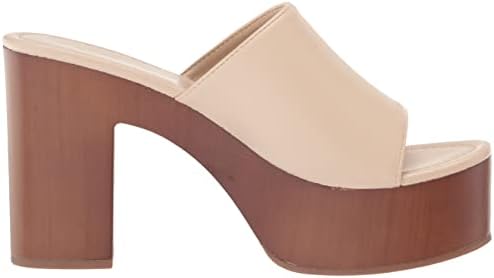 Madden Girl Women's Hill Heeled Sandal, Almond Pu, 8 | Image 5