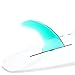 DORSAL Surf SUP Fin Center Fin Longboard, Surfboard Paddleboard Aqua 9 Inch