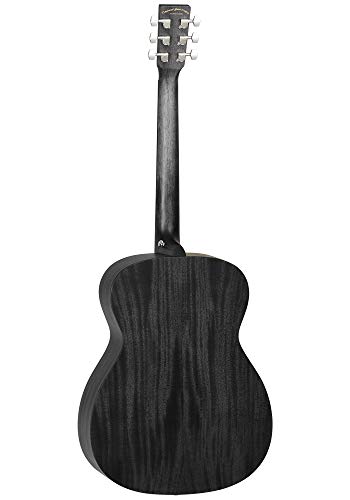 Tanglewood Twbboe Blackbird Folk Acoustic Electric Guitar With Built In Tuner - Smokestack Black #TOP1