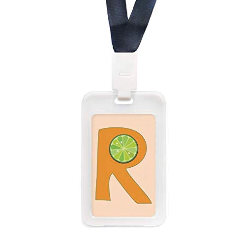 Étui de protection transparent R pour carte de crédit au motif d'oranges