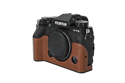 Funda de cuero PU para cámara Fujifilm X-T5 BMAOLLONGB miniatura 5