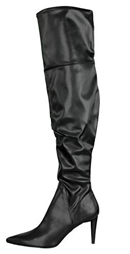 Kendall + Kylie Women's Zoa Over-The-Knee Boots, Black 6 #TOP2