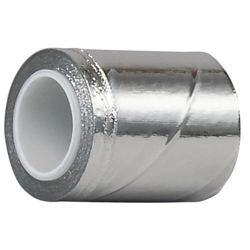 Image of 3M High Temperature Aluminum Foil /Glass Cloth Tape 363, 1 inch Width x 5yd Length (1 roll)