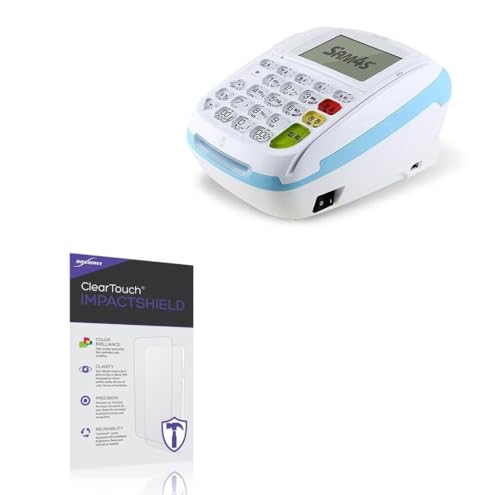 BoxWave Screen Protector Compatible With Sam4s SHC-320 - ClearTouch ImpactShield (2-Pack), Impenetrable Screen Protector Flexible Film