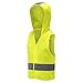 Chalecos de seguridad Alta Visibilidad fluo Niño Ir a la escuela (XS, Amarillo)