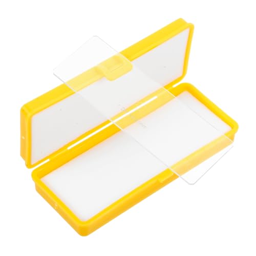 KICHOUSE Microscope Slides Rulers Calibration Slide Rulers Stage Micrometer for Extended Usage