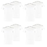 T-Shirt PUMA 2 ER Pack Crew T-Shirt Men Underwear, Farben:300 - White, Größe Bekleidung:L