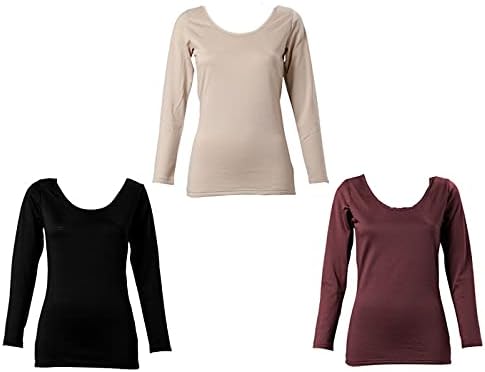 Amazon 裏起毛 インナー レディース 長袖 あったかインナー ロング丈 ヒートテック レディース 8分袖 インナー M 1 1 W 30 インナーシャツ 通販