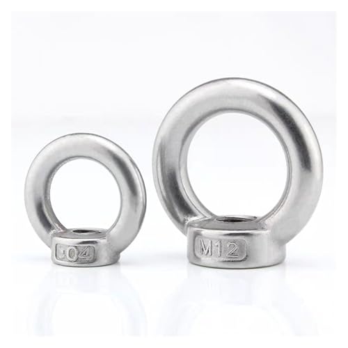 Tuercas de ojo M10 en acero inoxidable para elevación y sujeción de cables 3