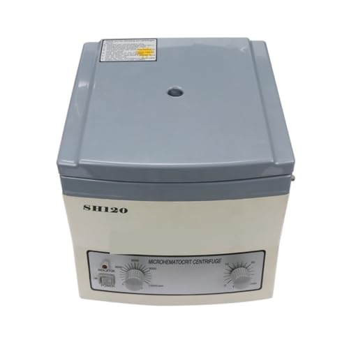 Centrífuga de mesa de alta velocidad para microhematocrito y laboratorio SH120 2