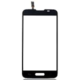 Front Touch Screen Glass Digitizer for LG Optimus L70 D325 D320 D320N MS323 D321 with Free Tools (Not Include LCD) (Black (Single SIM))