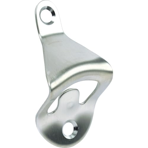 Seachoice Wall Mount Bottle Opener, 3 in., One Size, Stainless Steel