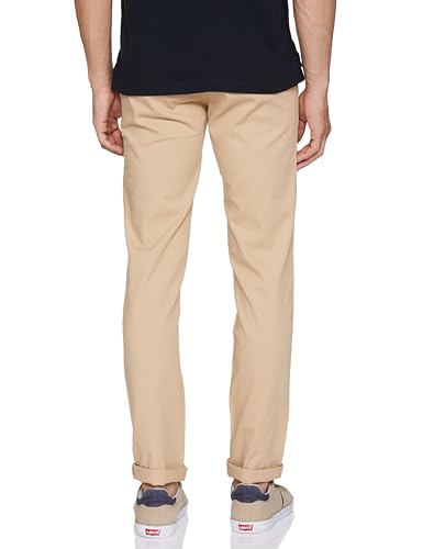 Image of Arrow Men's Mid Rise Slim Fit Casual Trouser