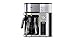 Braun MultiServe KF 9170 SI Macchina da caffè con filtro con caraffa in vetro, selezione diretta di 7 porzioni fino a 10 tazze, funzione tè, display touch, timer, 1750 Watt, acciaio inox