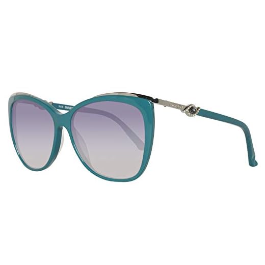 Swarovski Sunglasses Sk0104 87W-57-14-135 Gafas de Sol, Azul (Blau), 57 para Mujer
