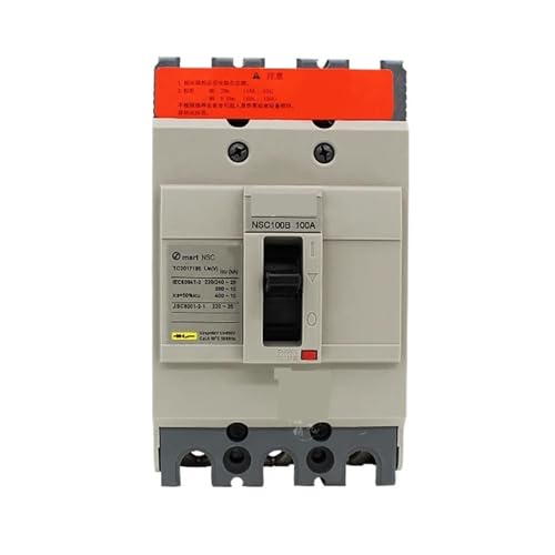 Disyuntor De Caja Moldeada Con Protección Contra Fugas, Interruptor De Aire NSC100B-3P, 32 A, 40 A, 60 A, 80 A, 100 A, NSC100BS3100N, 380 V CA, IEC60947, 3P(25A)