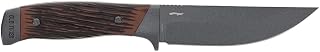 Frontier Series Knife with 7Cr17 Steel Blade, Luxewood Composite Handle, Traditional Look for Hunting, EDC, Farming
