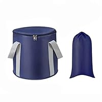 Secchio Pieghevole, Secchio Da Viaggio Portatile, Secchio Per Piedi Da Ammollo, Vasca Per Pediluvio, Bacino Da Bagno Per Viaggi All'aperto, Pediluvio, Relax, Lavaggio Dei Piedi E Bacino Da Ammollo Dei