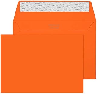 Blake Creative Colour C6 114 x 162 mm 120 gsm Peel & Seal Wallet Envelopes (15123) Assorted Bright Colours - Pack of 25