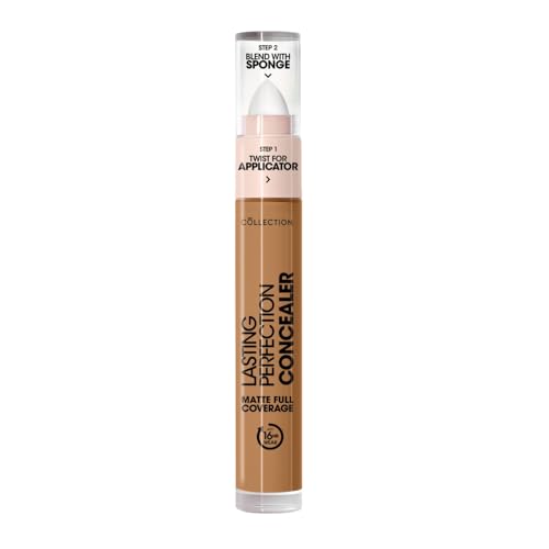 Image of Collection Cosmetics Lasting Perfection Concealer, 16-Hour Wear, Long-Lasting Concealer, 3.5ml (Rose Porcelain)