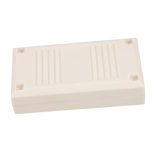 Yardenfun Caja de Conexiones Electrónica Blanca de Plástico para Proyectos Eléctricos Exteriores Caja de Distribución y Controlador de Potencia Diseño Multifuncional para Bricolaje y