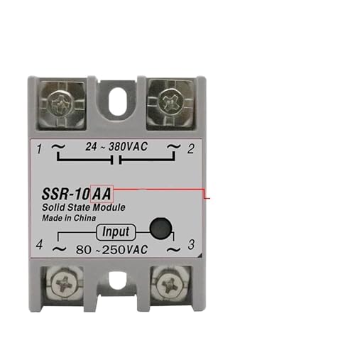 Relais statique SSR-40DD DC-DC 40A pour batterie et panneau solaire