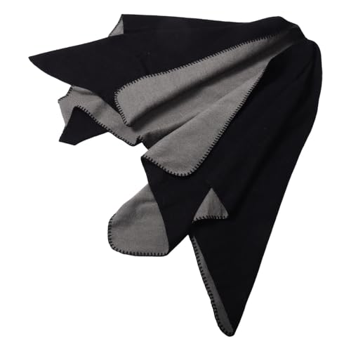 Poncho double face Baluue écharpe d'hiver style nordique femme