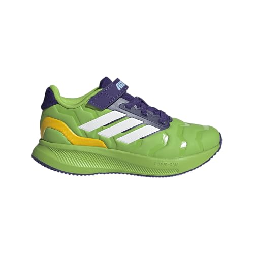 adidas Unisex-Child Marvel Run Falcon 5 Elastic Lace & Strap Sneaker4