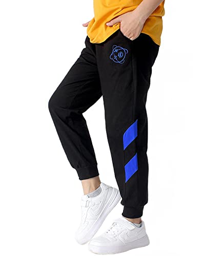 AOWKULAE Boys' Cotton Jogger Pants2