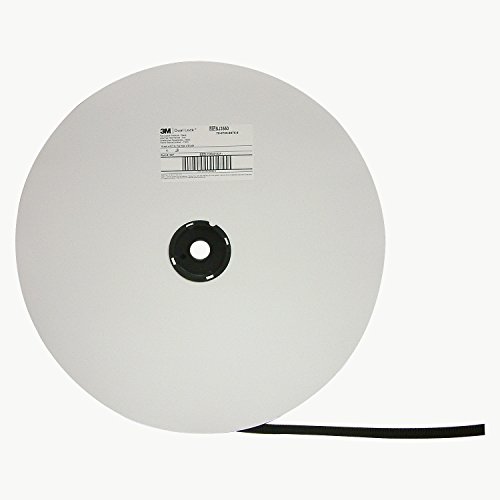 3M Dual Lock Type 250 Reclosable Fastener [Black/Acrylic Adhesive] (SJ3550): 1/2 in. x 50 yds. (Black)