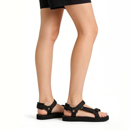 Image of Sport Walking Water Sandals for Women with Arch Support & Adjustable Straps Platform Sandals Women Height Increase