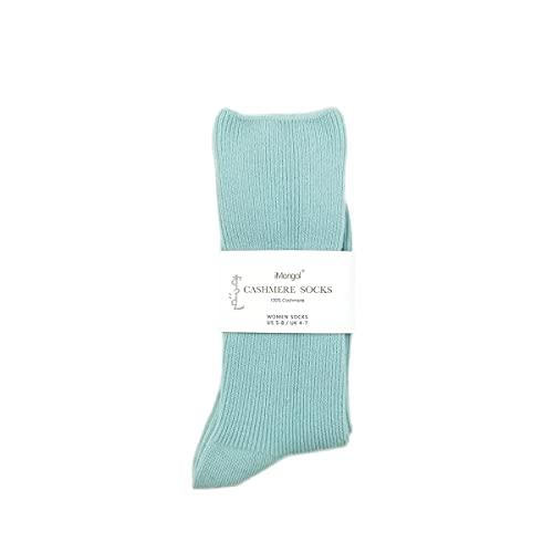 Image of 100% Pure Cashmere Unisex Bed Socks, Hand‑Linked Toes