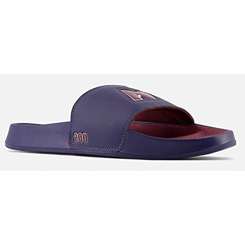 New Balance Unisex DynaSoft 200 V2 Slide Sandal, Team Navy/Mercury Red, 13 US Men4