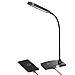TW Lighting IVY-40BK The IVY LED Desk Lamp with USB Port, 3-Way Touch Switch, Black
