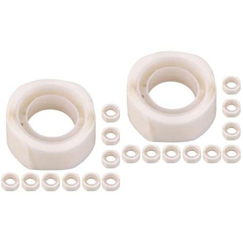 OSALADI 2sets 10 Rolls Removable Adhesive Dots for Party Decorations Double Sided Sticky Dot Stickers Labels for Crafts and Organization and Craft Supplies 10rolls*2