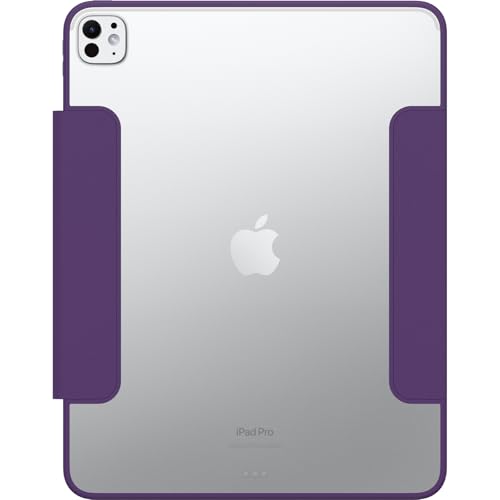 Image of OtterBox Symmetry Series Folio Case for iPad Pro 13-inch (M4 and M5) - Figment (Purple), Ultra-Sleek Design, Multiple Viewing Positions, Magnetic Sleep /Wake Cover