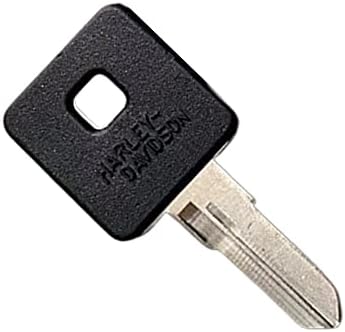 Motorcycle Blank Key Blank Uncut Key Motorbike Duplicate Key Replacement for Harley Davidson (Random Color)