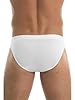 GARDA - 6 Slip Uomo 100% Cotone Filo di Scozia, Minislip, Slip Basso Elastico Ricoperto, con Ricamo Art. 0761 (Bianco, 7/XXL)