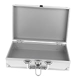 Valise de transport : intérieur spacieux : offre suffisamment d'espace pour accueillir divers objets, répondant à différents besoins de stockage, mallette à outils de maintenance.