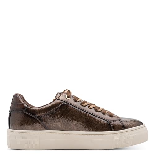 Tamaris Damen Sneaker Synthetik, braun, 40 EU – Ansicht 3