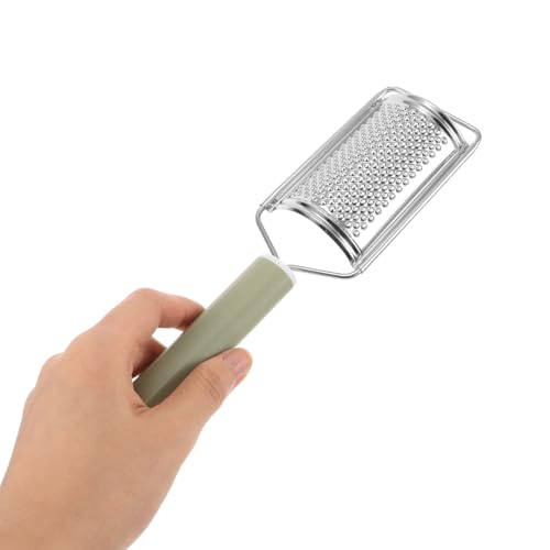 Rallador de Ajo de Acero Inoxidable con Mango Hexagonal Verde miniatura 3
