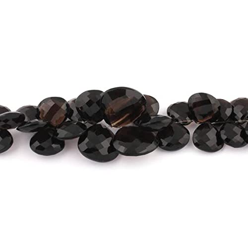 Perles cœur onyx noir facetté pour créer un collier bohème chic et élégant en pierres LKBEADS