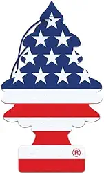 Aromatizador p/Carro Little Tree, Vanilla Pride EUA – Odorizador Automotivo - Longa Duração - Importado (10)