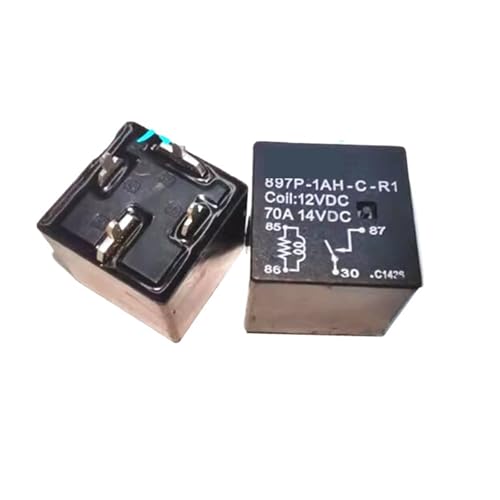 Relais 897P-1AH-C-R1 commutation stable 12 V CC 4 broches pour maintenance électronique