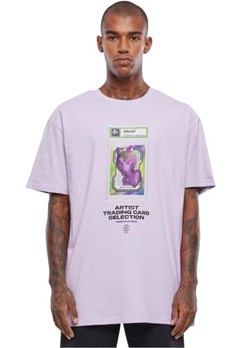 Camiseta Unisex Morada Mister Tee Oversize en Algodón Puro Transpirable