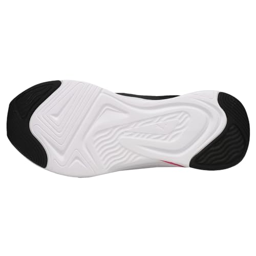 PUMA Puma SOFTRIDE Rift Slip On Running Shoe, Black-Luminous Pink White, 5 US Unisex Big Kid