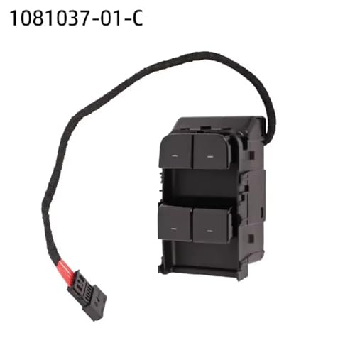 Interruptor elevalunas 1081037-01-C Tesla Model 3 botón cristal delantero de alta durabilidad 4